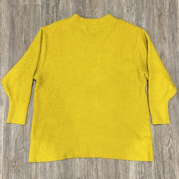 Zara Knit boyfriend sweater with round neckline and long sleeves - Picture 8 of 15